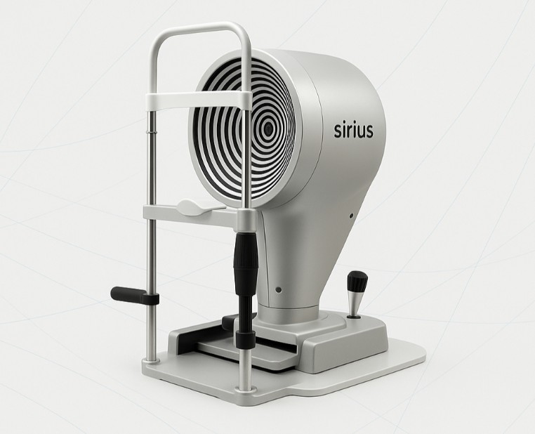 Equipo Sirius para topografía corneal