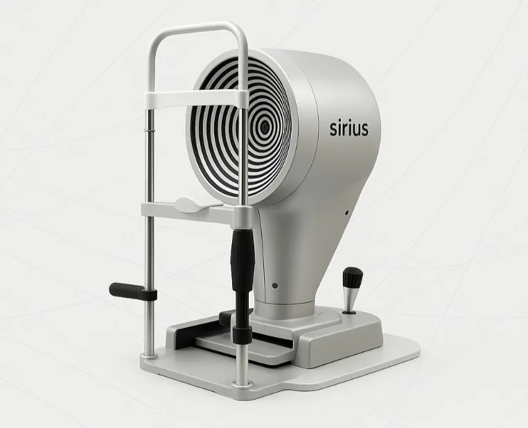 Equipo Sirius para topografía corneal